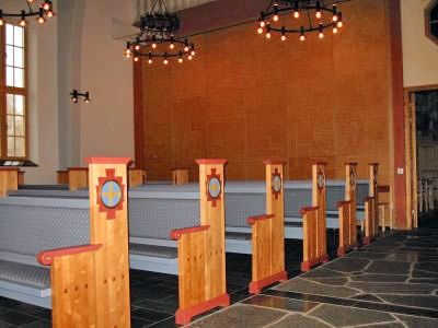 Bänkar, Föllinge Kyrka